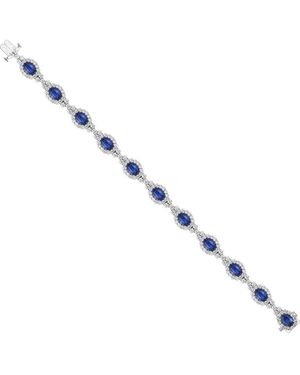 Gregg Ruth 18K 14.62 Ct. Tw. Diamond & Sapphire Bracelet - Metallic
