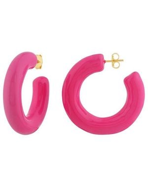 SHYMI 18K Plated Earring - Pink