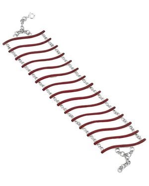 Samuel B. Coral Bracelet - White