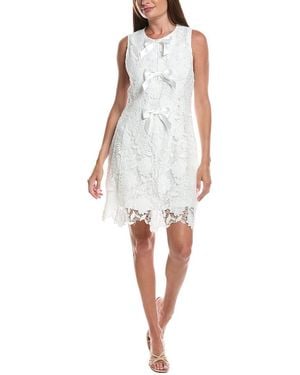 LAYERED WITH LOVE Lina Lace Mini Dress - White