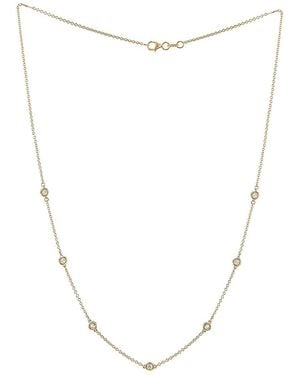 Diana M. Jewels Fine Jewellery 14k 0.70 Ct. Tw. Diamond By The Yard Necklace - Multicolour