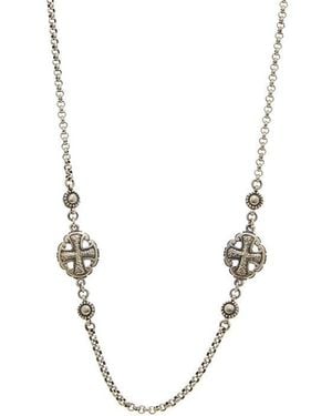 Konstantino Aspasia & 18K Toggle Necklace - Metallic