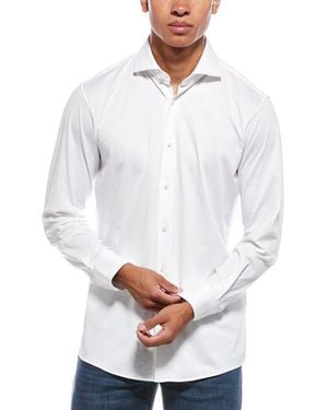 BOSS Max Sharp Fit Dress Shirt - White