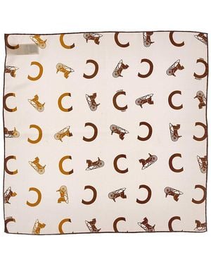 Celine Silk Bandana - Natural