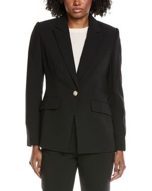 Tahari Notch Collar Blazer - Black