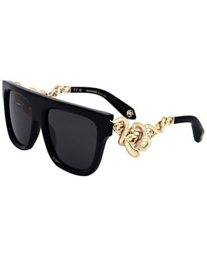 Roberto Cavalli 57Mm Sunglasses - Black