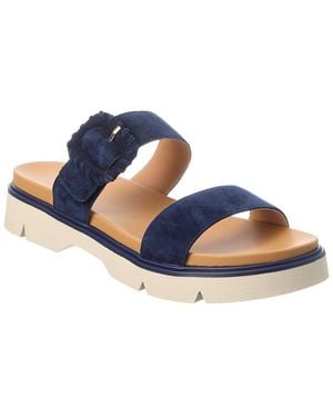 The Flexx Atena Suede Sandal - Blue