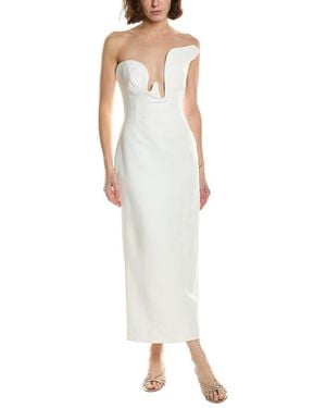 Bardot Rosalyn Midi Dress - White