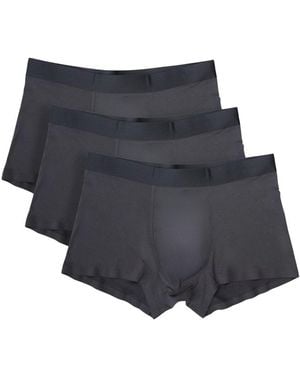 Silkcut 3Pk Stretch Trunk - Black