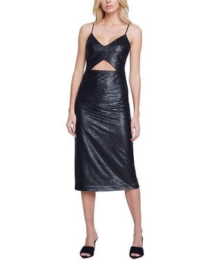 L'Agence Femme Sequin Cutout Dress - Blue