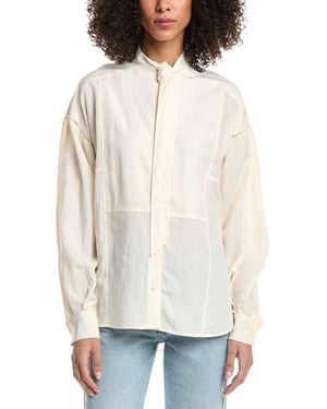 3.1 Phillip Lim Tie Neck Blouse - White