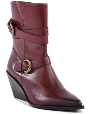 Seychelles Speak Up Leather Boot - Purple