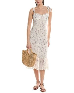 O.P.T O.P.T. Toile De Jouy Dress - White