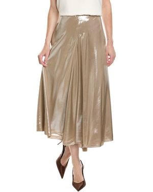 Peserico Midi Skirt - Natural