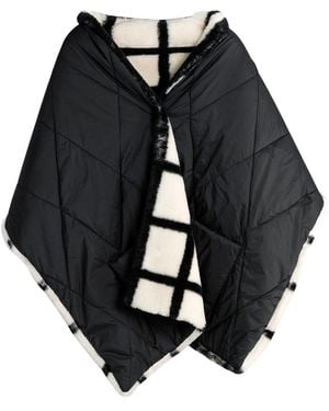 Shiraleah Malena Puffer Wrap - Black