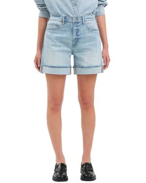 Daze Denim Easy Rider Dew Drop Mid Rise Cuffed Short - Blue
