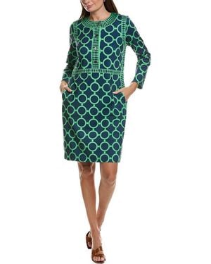 Gretchen Scott Pattern Mini Dress - Green