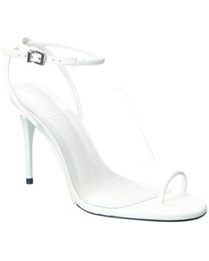 SCHUTZ SHOES Astra Leather Sandal - White