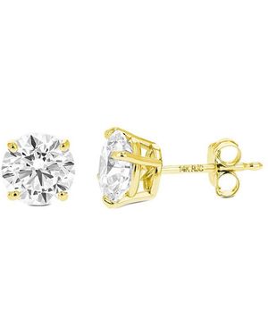 Amairah 14K 1.50 Ct. Tw. Lab-Grown Diamond Stud Earrings - Metallic