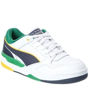 PUMA Rebound Retro Leather Sneaker - White