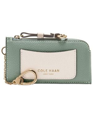 Cole Haan Essential Leather Card Case - Grey