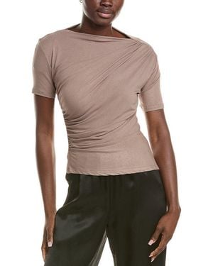 CELESTINE SEI Ruched Top - Green