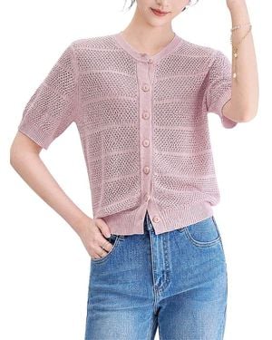 WLZD Cardigan - Purple
