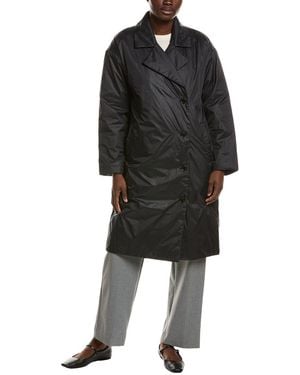 Eileen Fisher Padded Coat - Black