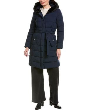 Tahari Glenn Coat - Blue