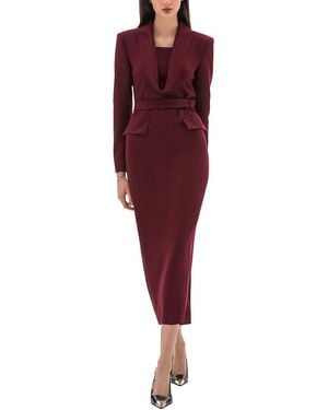 BGL Midi Dress - Red