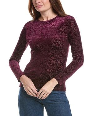 Johnny Was Tova T-Shirt - Purple