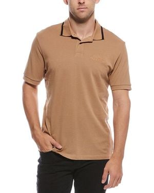 Scotch & Soda Pique Polo Shirt - Brown