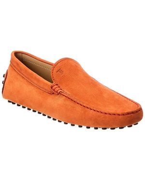 Tod's Leather Driver - Orange