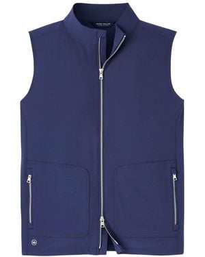 Peter Millar Crown Crafted Contour Vest Large - Blue