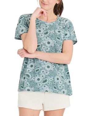 Life Is Good. Crusher T-Shirt - Blue