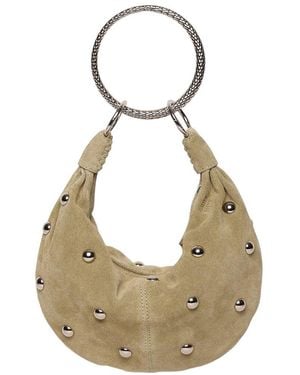 Walter Baker Miller Mini Leather Hobo Bag - Natural
