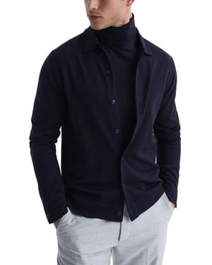Reiss Forbes Wool Jumper - Blue
