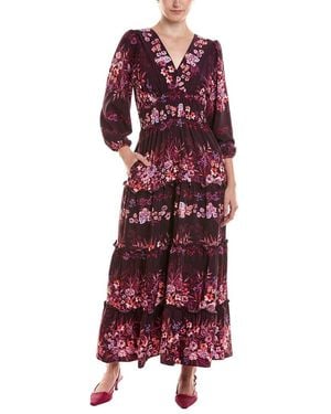 Maison Tara Maxi Dress - Red