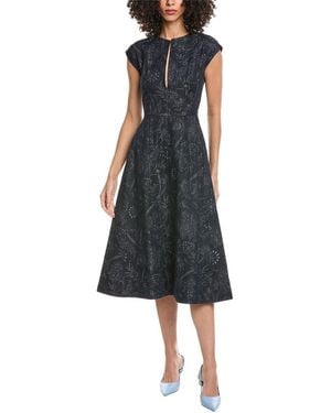 Etro Denim Midi Dress - Blue