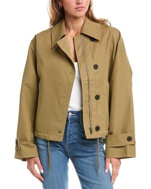 REVERIEE Dolman Coat - Natural