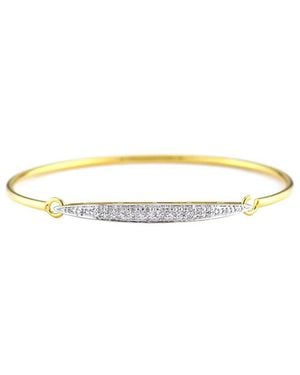 Diamond Select Cuts 0.1 Ct. Tw. Diamond Bangle Bracelet - White