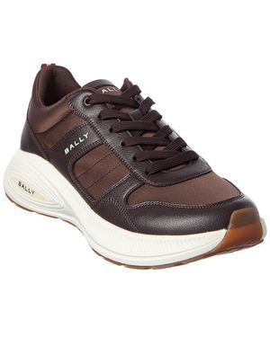 Bally Leather Running Trainer - Brown