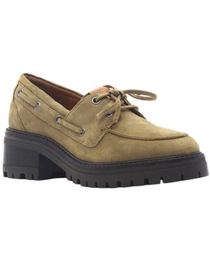 Gentle Souls Brigly Suede Loafer - Brown