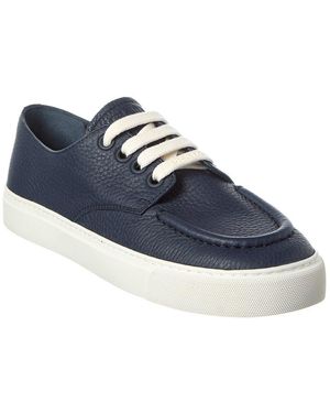 Prada Leather Trainer - Blue