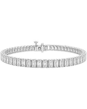Lab Grown Diamonds 14K 27.25 Ct. Tw. Lab-Grown Diamond Fashion Bracelet - White