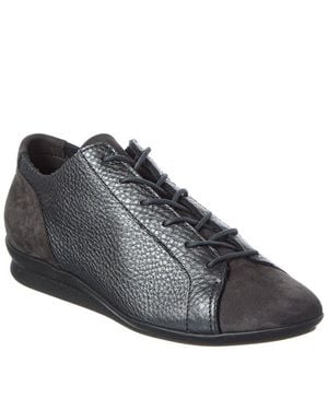 Arche Nasyra Leather Trainer - Black