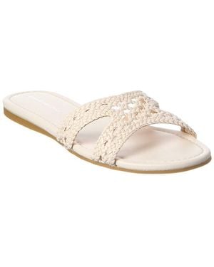 Stuart Weitzman Briar Leather Sandal - White