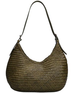 Dragon Diffusion Luna Mezza Leather Tote - Grey