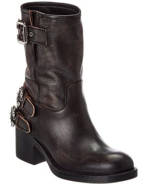 Chloé Dakota Leather Bootie - Black
