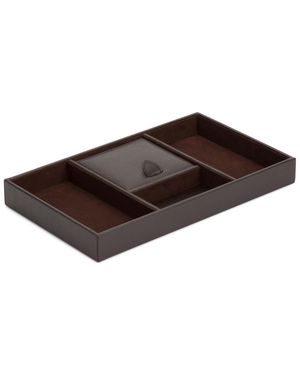 WOLF 1834 Blake Valet Tray - Brown